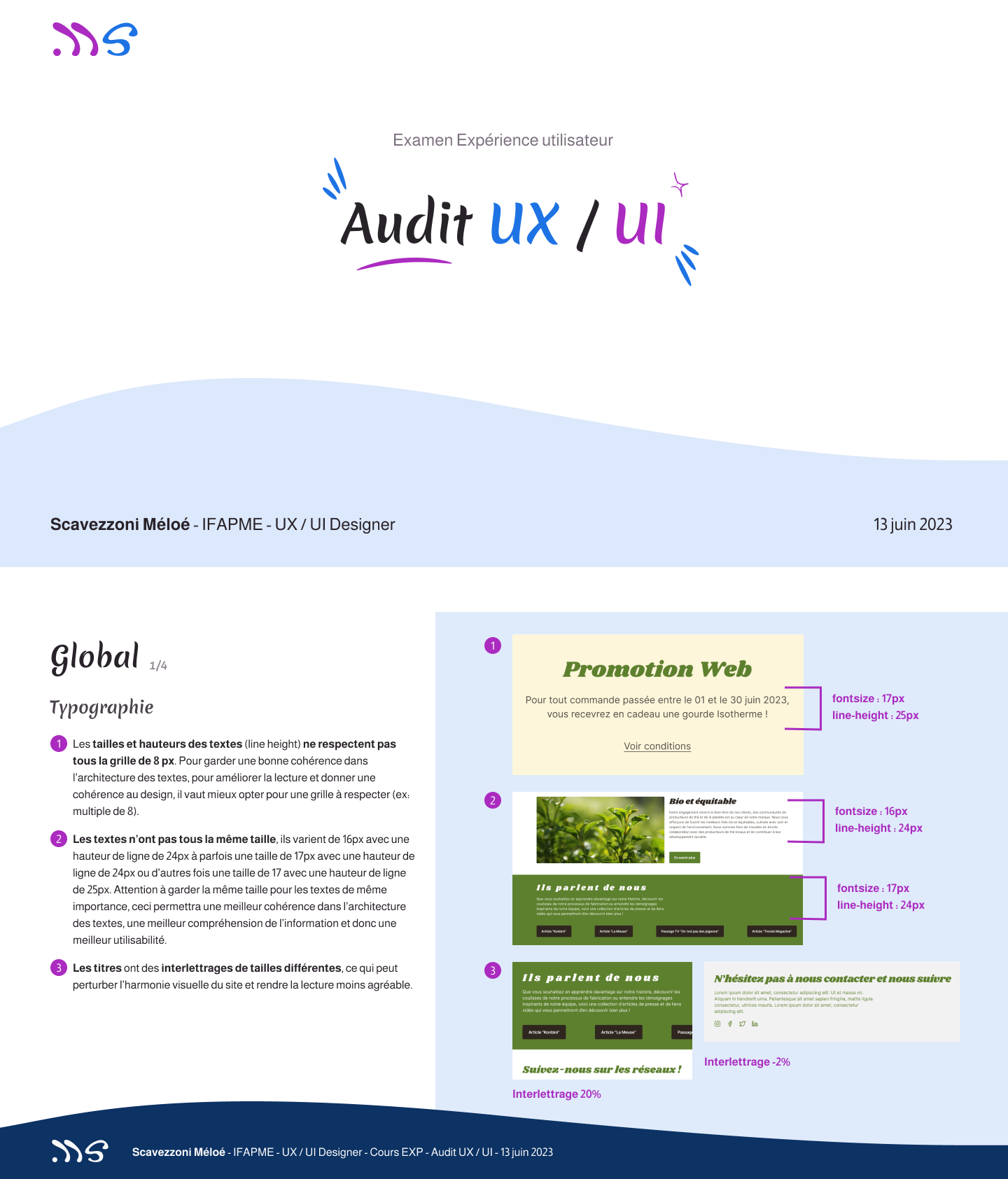 Audit UX