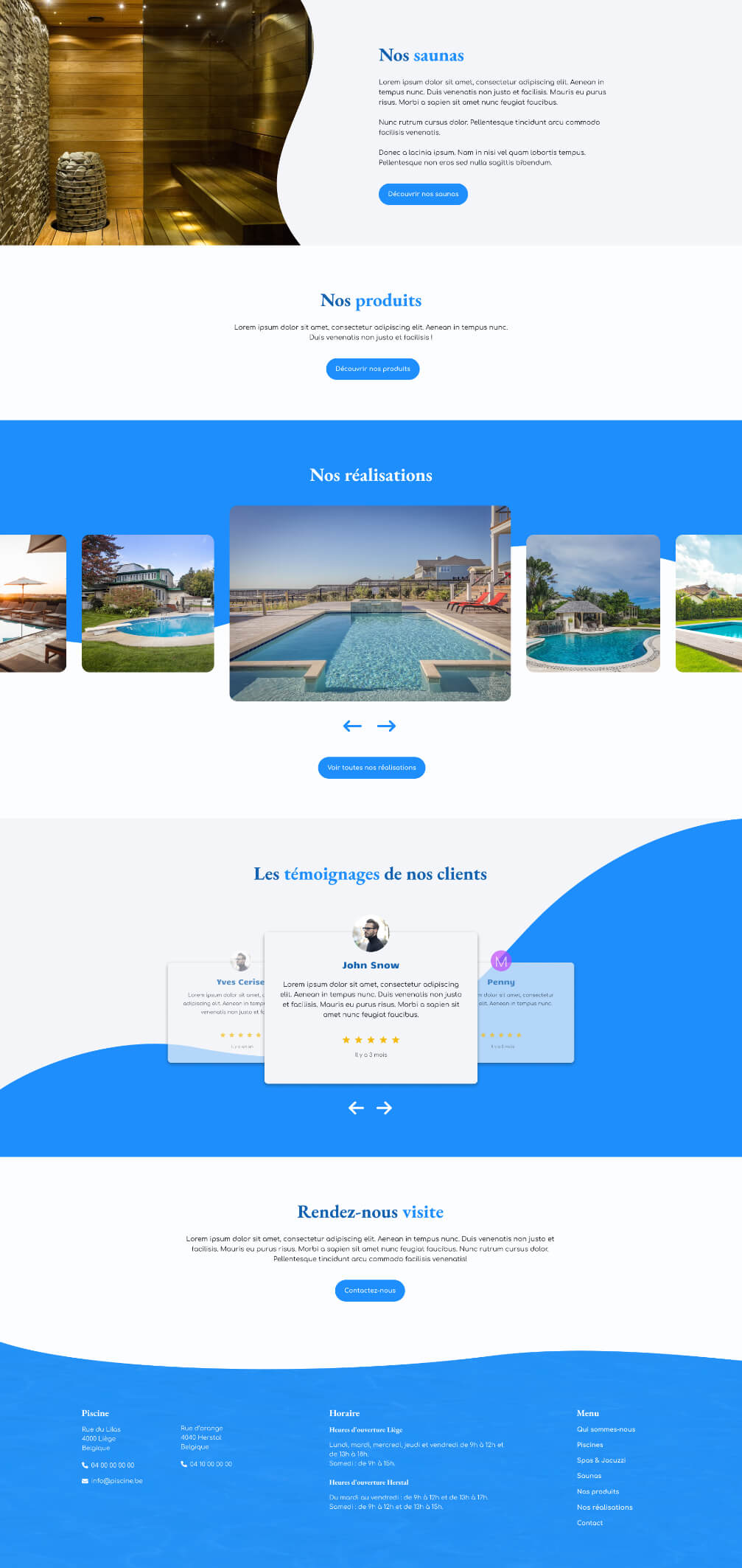 Site piscine